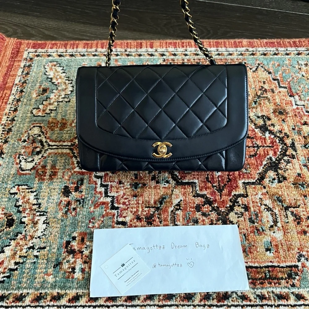 ❌SOLD-payment plan❌Chanel Vintage Diana Medium Single Flap Bag - Picture 3 of 11